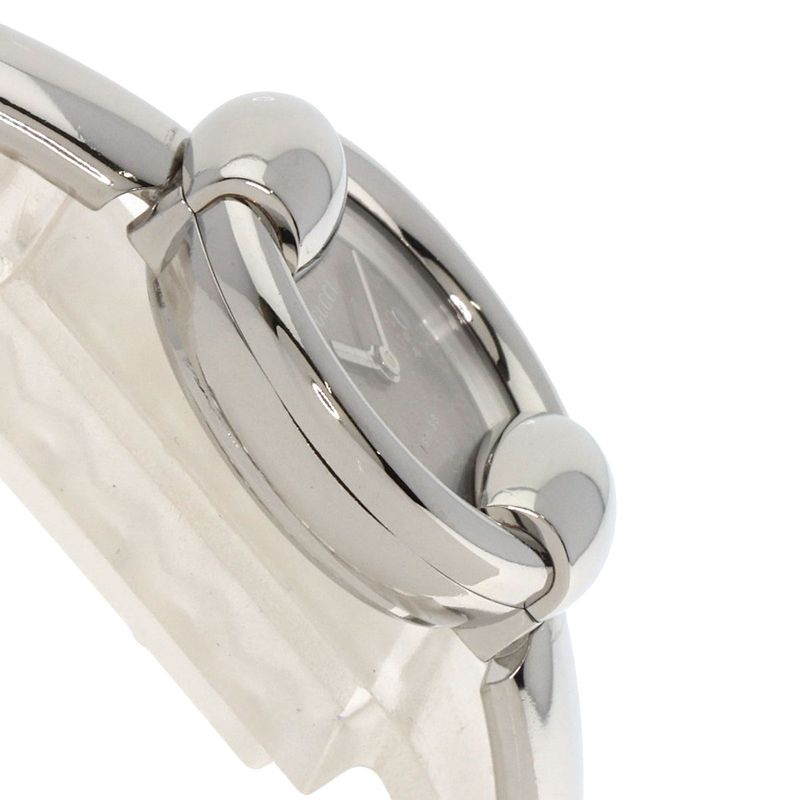 Gucci GG Round Face Bangle Watch SS