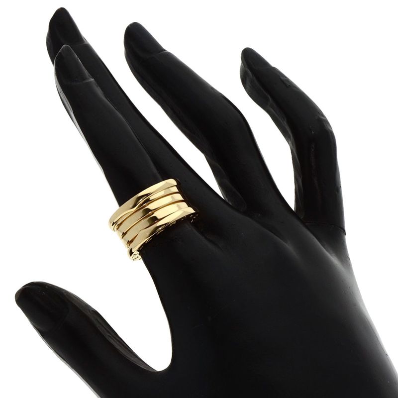 Bvlgari B-zero One Band 50 Ring 18K Yellow Gold