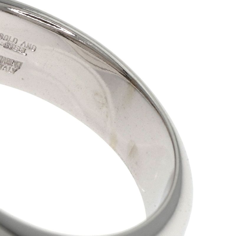 Bvlgari Allegra Optical Onyx Diamond Ring 18K White Gold