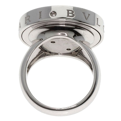 Bvlgari Allegra Optical Onyx Diamond Ring 18K White Gold