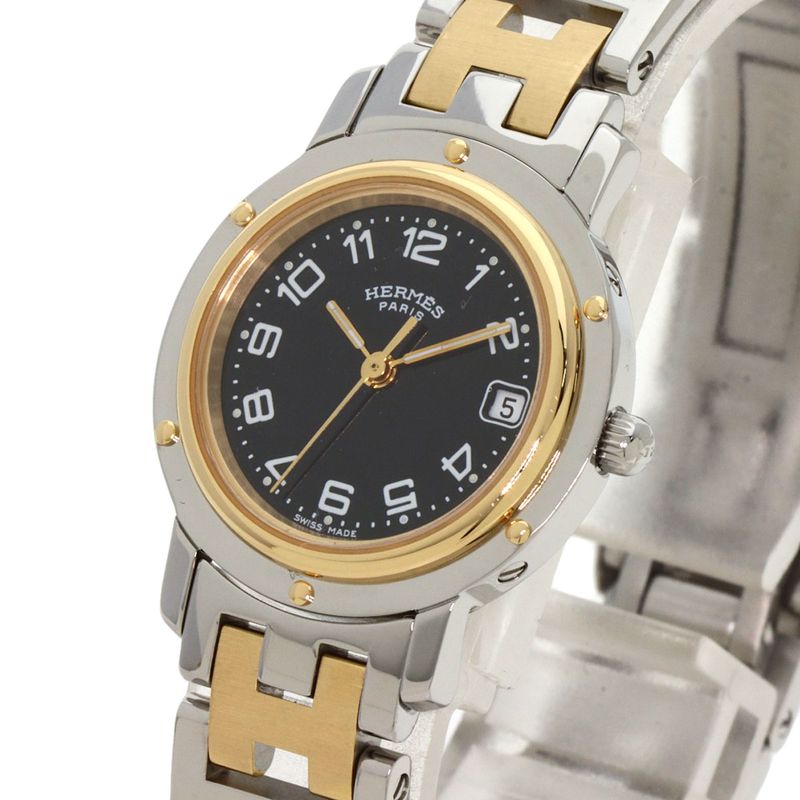Hermes Clipper Watch SS Ssxgp