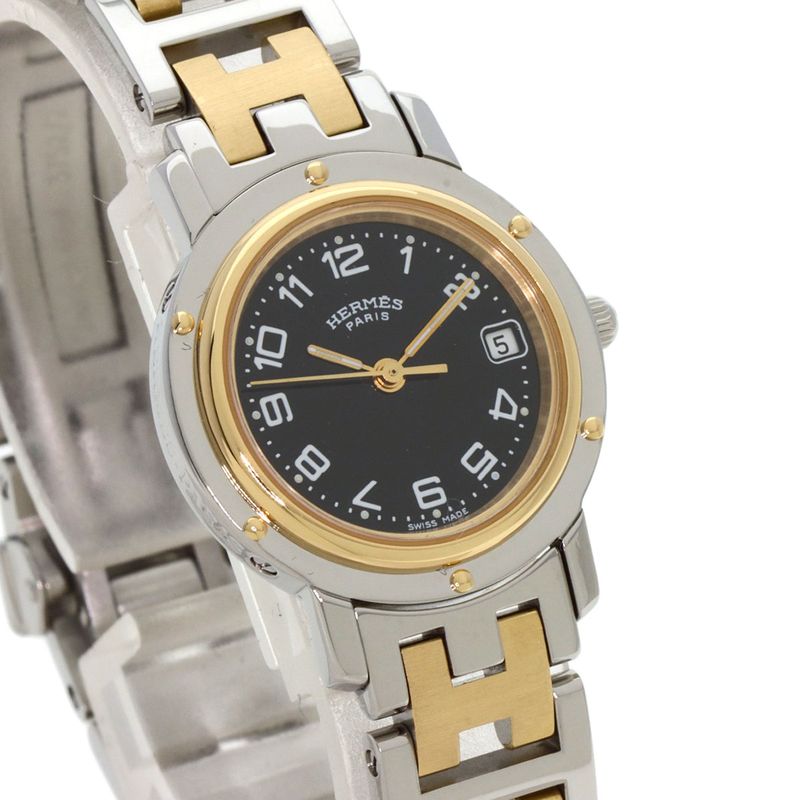 Hermes Clipper Watch SS Ssxgp