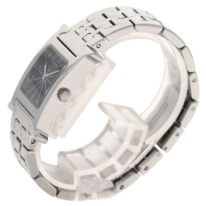 Hermes Watch SS Black