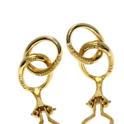 Tiffany & Co. Double Loop Earrings 18K Yellow Gold