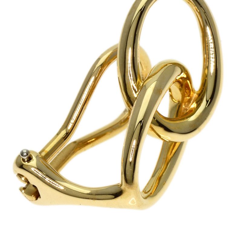 Tiffany & Co. Double Loop Earrings 18K Yellow Gold