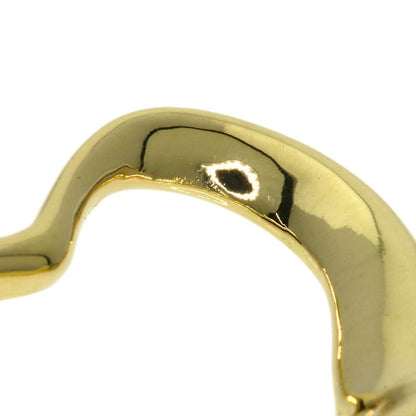 Tiffany & Co. Open Heart Pendant Top 18K Yellow Gold