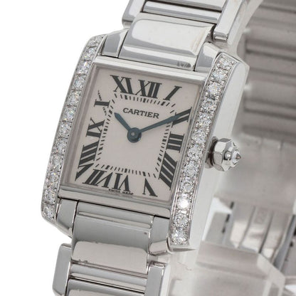 Cartier Tank Francaise SM Watch 18K White Gold