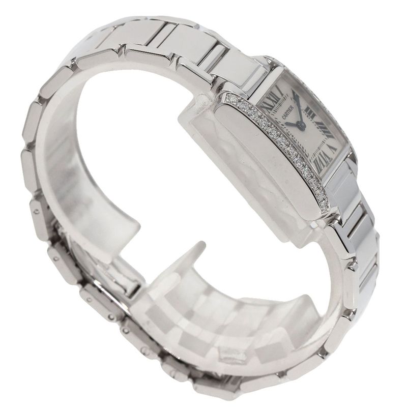 Cartier Tank Francaise SM Watch 18K White Gold