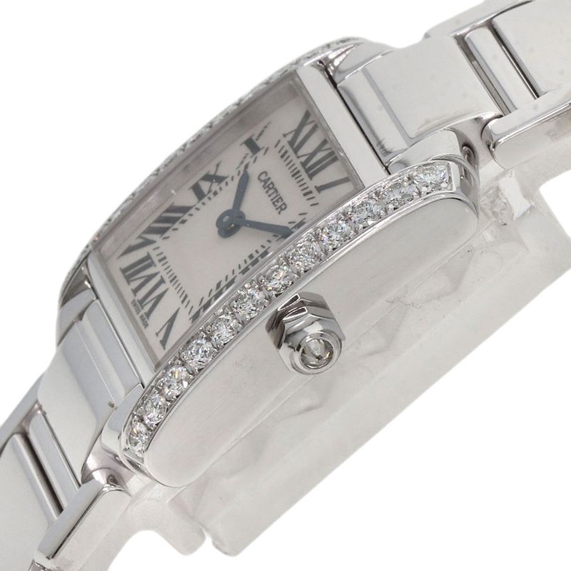 Cartier Tank Francaise SM Watch 18K White Gold