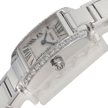 Cartier Tank Francaise SM Watch 18K White Gold