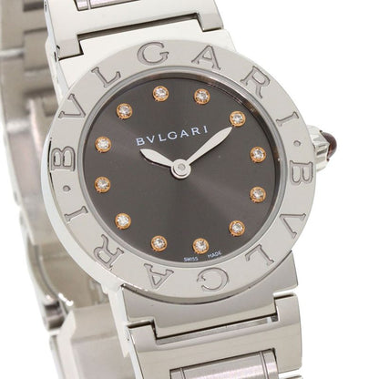 Bvlgari 12 Diamond Watch SS