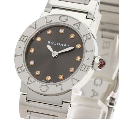 Bvlgari 12 Diamond Watch SS