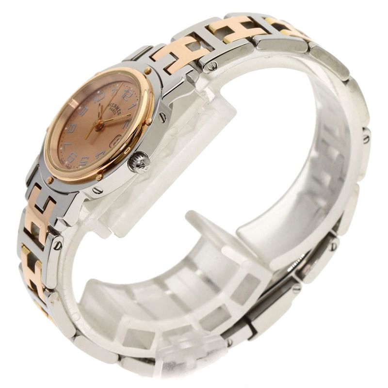 Hermes Clipper New Buckle Watch SS Ssxpgp