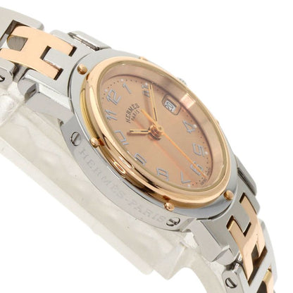 Hermes Clipper New Buckle Watch SS Ssxpgp