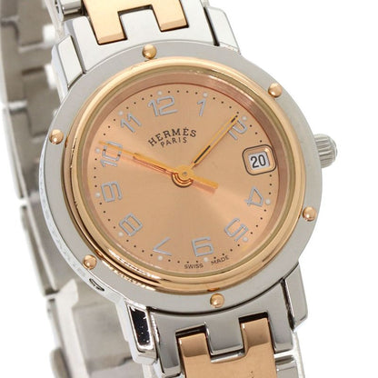 Hermes Clipper New Buckle Watch SS Ssxpgp