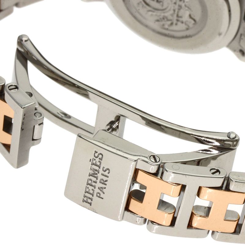 Hermes Clipper New Buckle Watch SS Ssxpgp