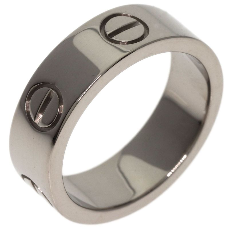 Cartier Love Ring 49 Ring 18K White Gold