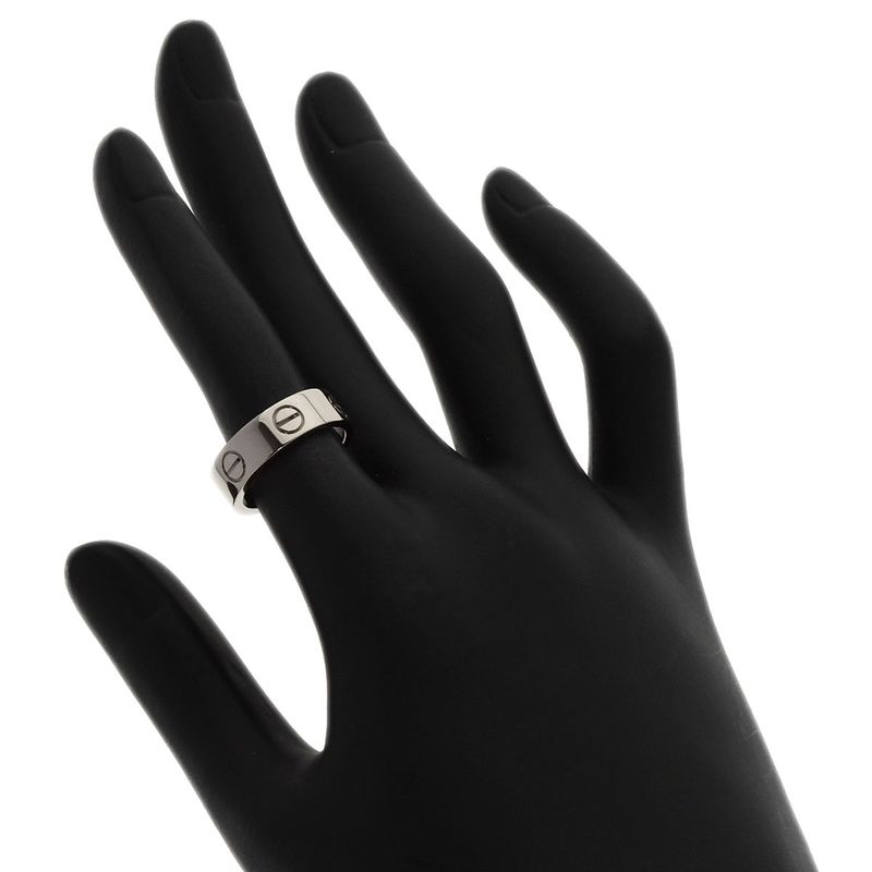 Cartier Love Ring 49 Ring 18K White Gold