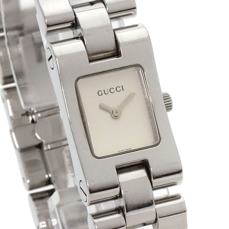 Gucci Square Face Watch SS
