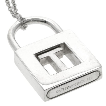Tiffany & Co. Initial T Cadena Lock Necklace