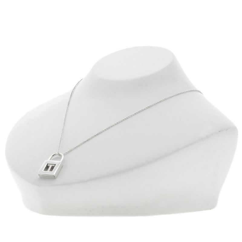 Tiffany & Co. Initial T Cadena Lock Necklace