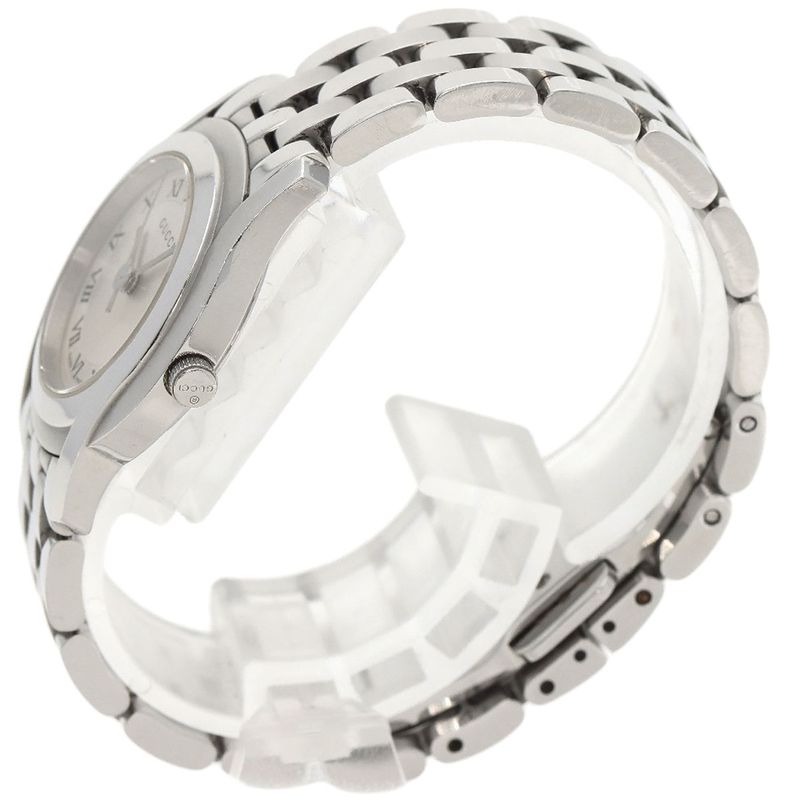 Gucci Round Face Watch SS