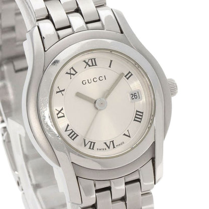Gucci Round Face Watch SS