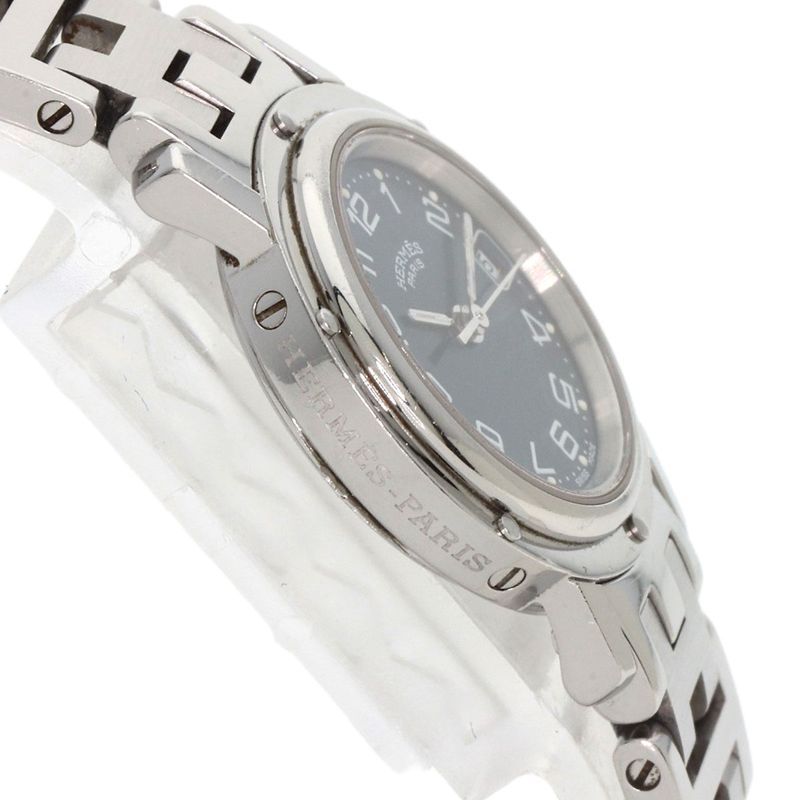 Hermes Clipper Watch SS