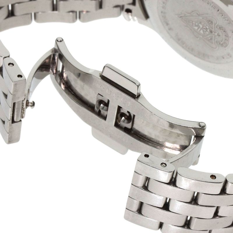 Gucci Round Face Watch SS