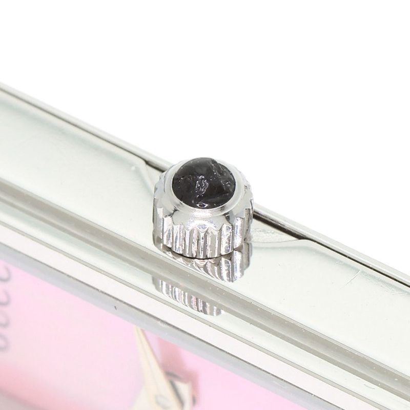Gucci Square Face Bangle Watch SS