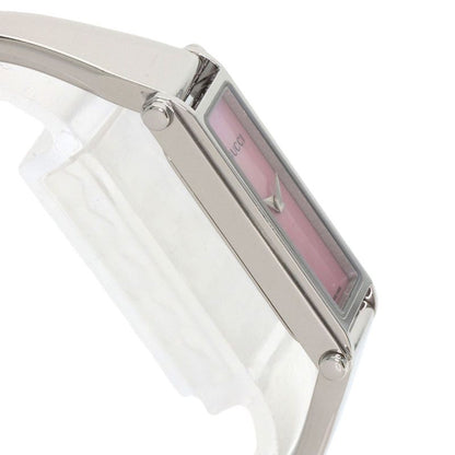 Gucci Square Face Bangle Watch SS