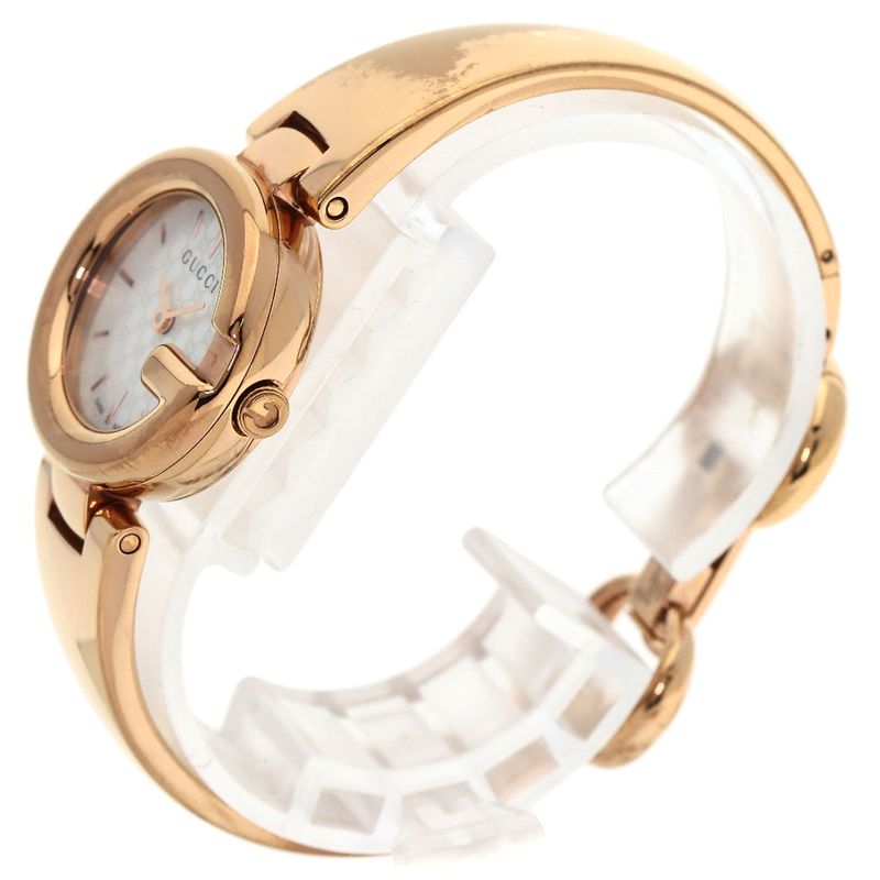 Gucci 134.5 GG Shell Bangle Watch Pgp