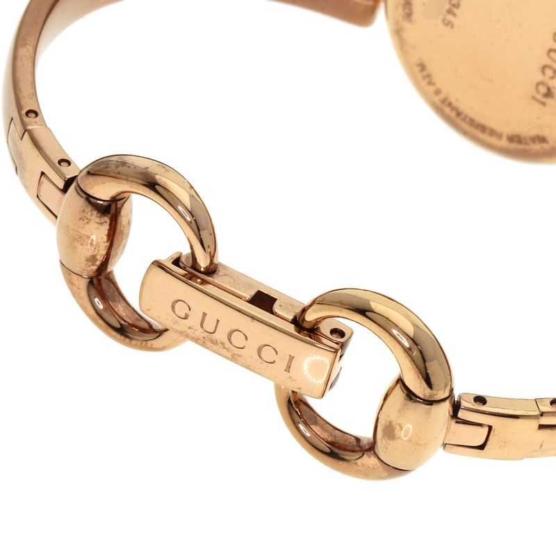 Gucci 134.5 GG Shell Bangle Watch Pgp