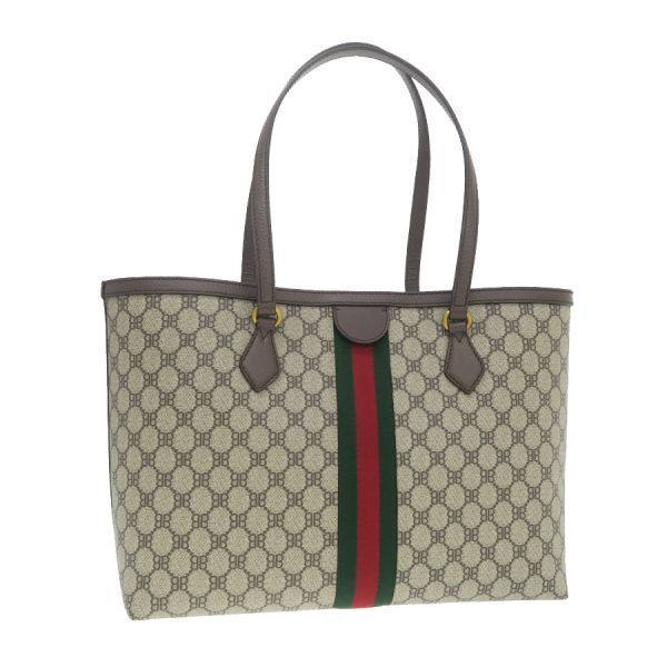 Gucci Tote Canvas Brown