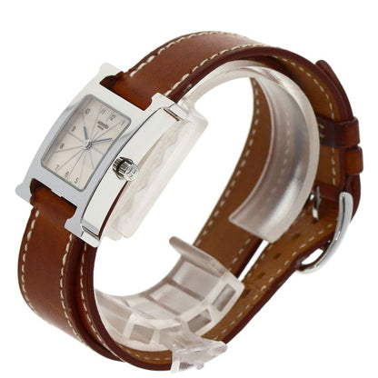 Hermes Watch Double Tour SS Leather