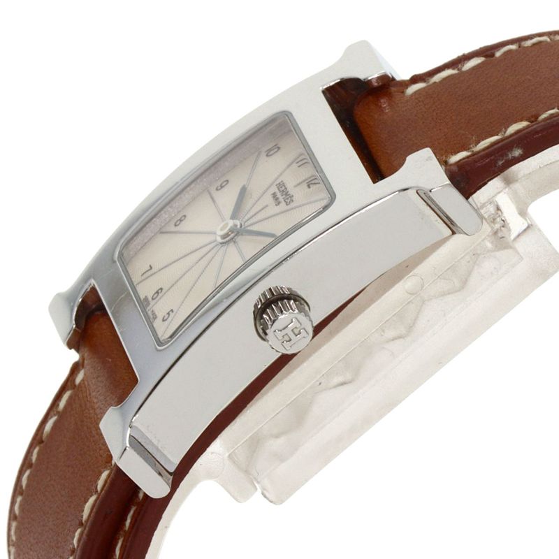 Hermes Watch Double Tour SS Leather