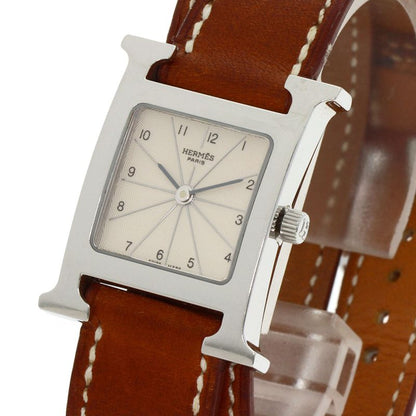 Hermes Watch Double Tour SS Leather