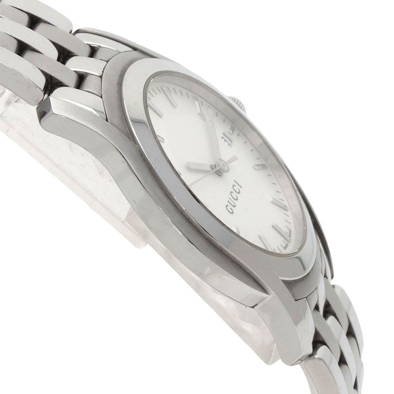 Gucci Round Face Watch SS