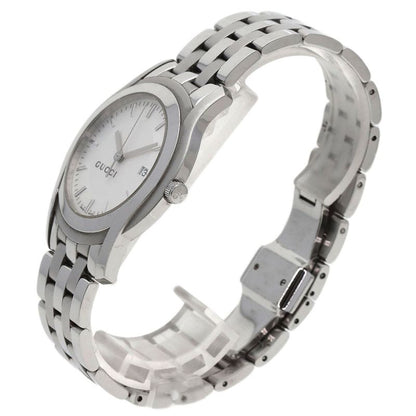 Gucci Round Face Watch SS
