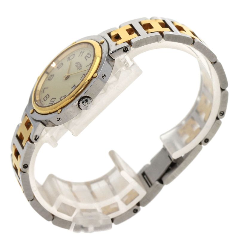 Hermes Clipper Watch SS Ssxgp