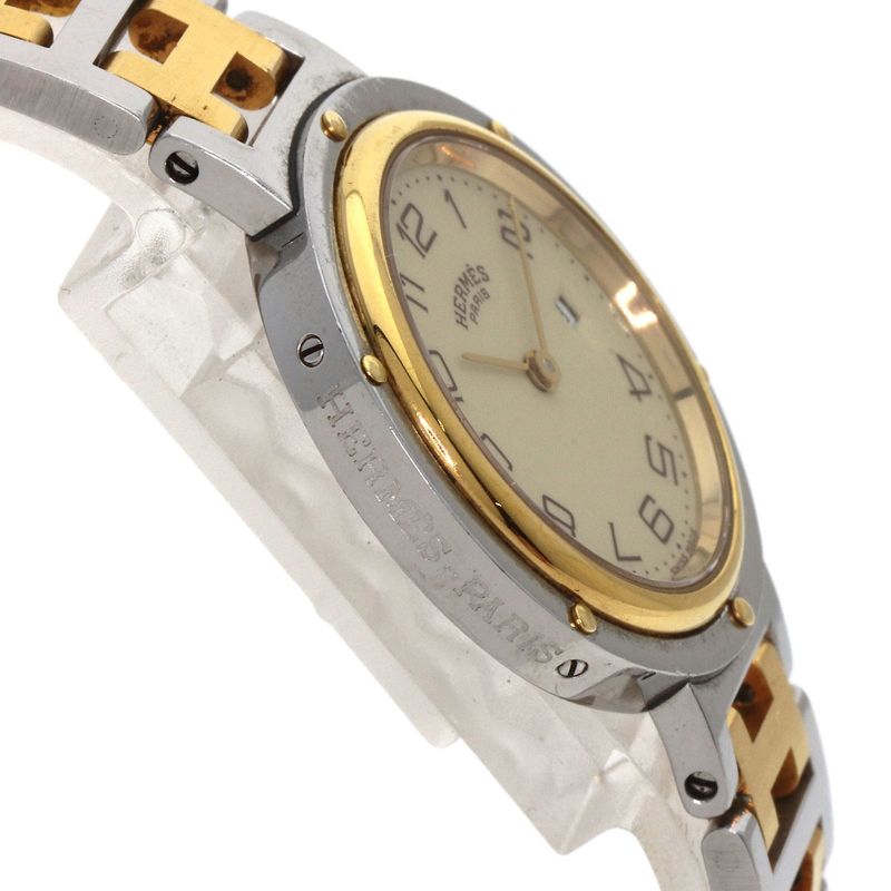 Hermes Clipper Watch SS Ssxgp