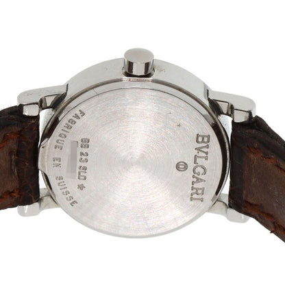 Bvlgari Watch SS Leather