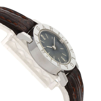 Bvlgari Watch SS Leather