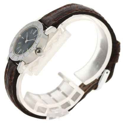 Bvlgari Watch SS Leather