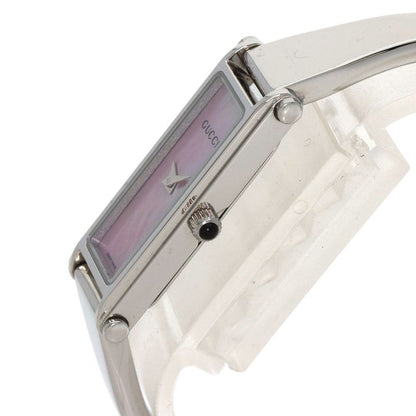 Gucci Square Face Bangle Watch SS