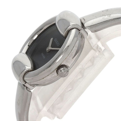 Gucci Round Face Bangle Watch SS