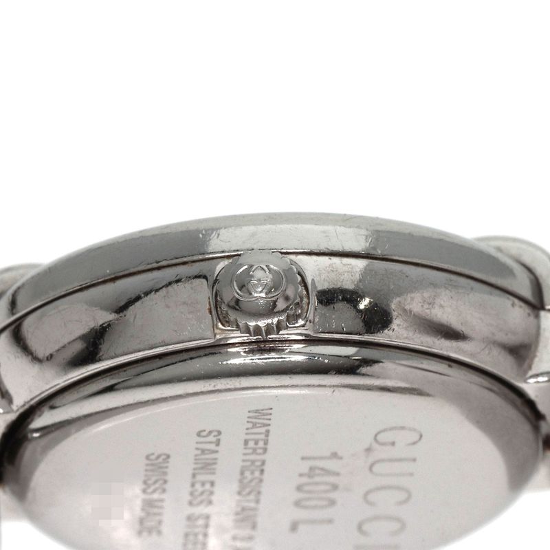 Gucci Round Face Bangle Watch SS