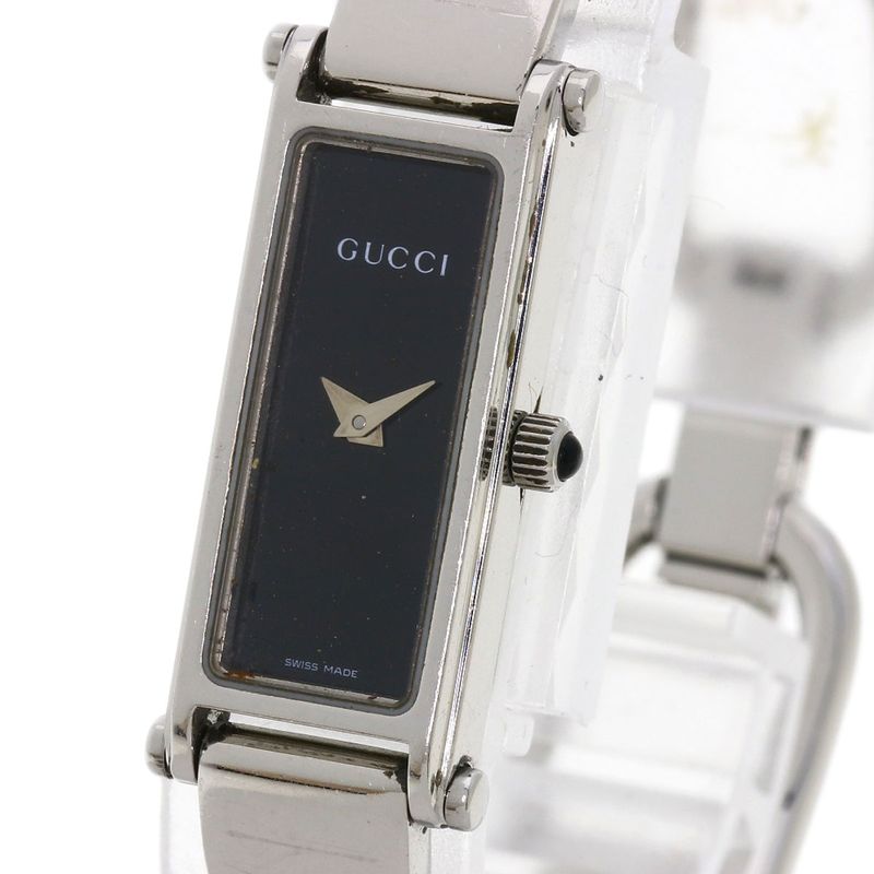 Gucci Watch SS Black