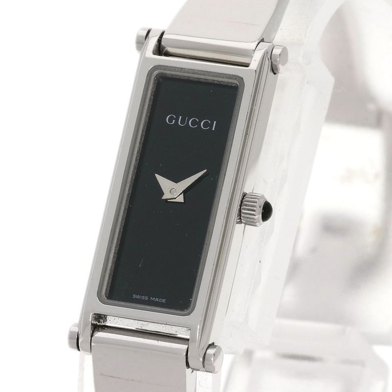 Gucci Watch SS Black