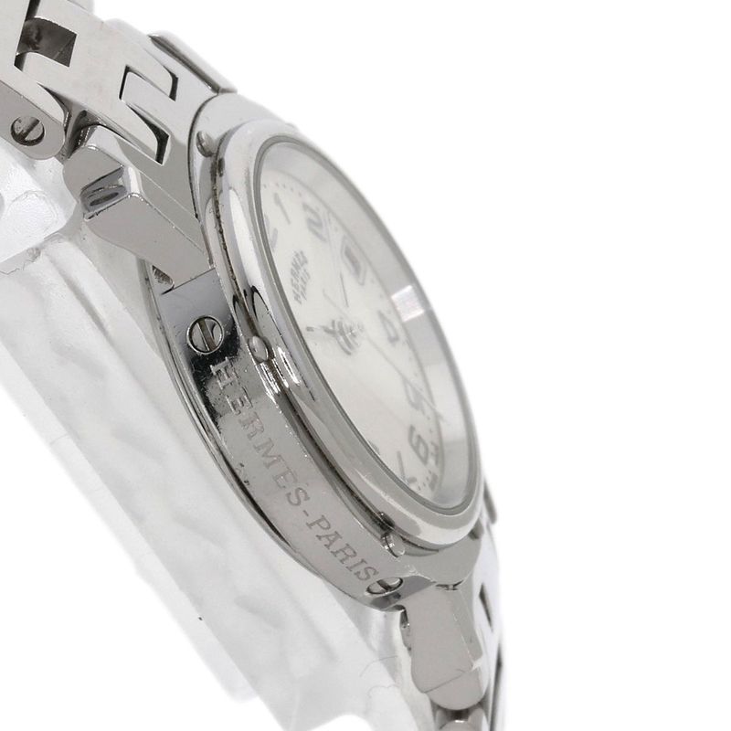Hermes Clipper Cles Watch SS